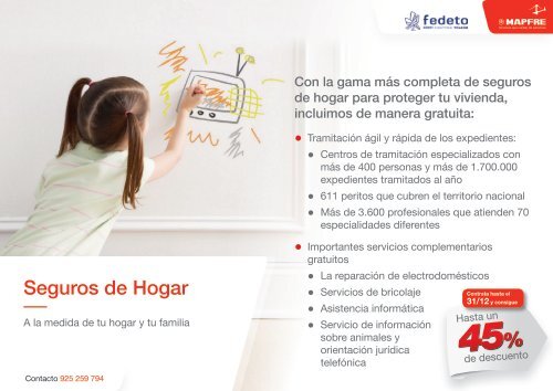 Ofertas de Seguros para empleados y empresas ... - Fedeto.es