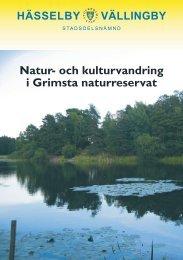 Natur- och kulturvandring i Grimsta naturreservat - Traneving