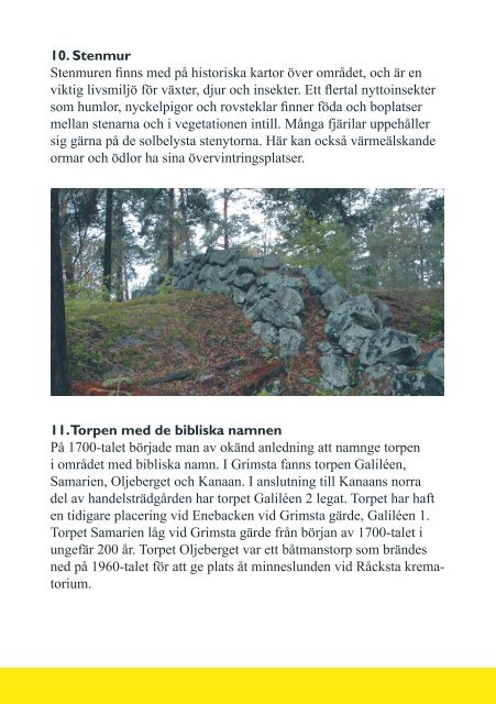 Natur- och kulturvandring i Grimsta naturreservat - Traneving