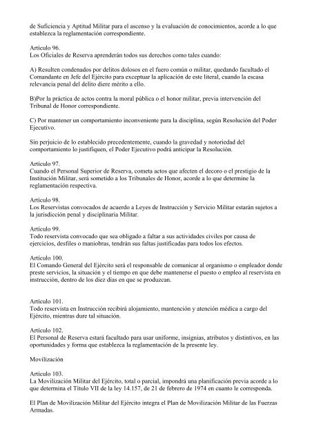 Bases Legales del EjÃ©rcito Nacional