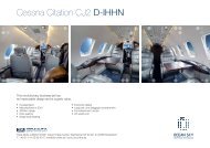 Cessna Citation CJ2 D-IHHn - OCEAN SKY â The Private Jet company