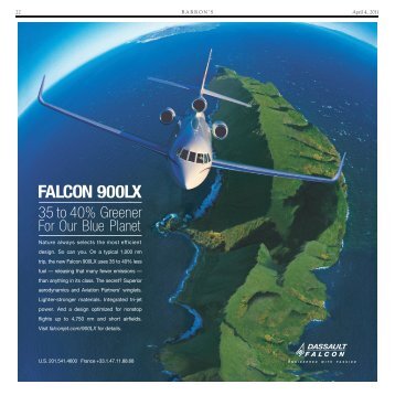 FALCON 900LX - Business Jet Traveler