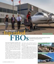 The World's Top-rated FBOs - Business Jet Traveler