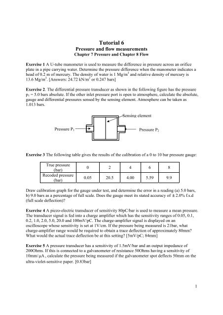Tutorial 6