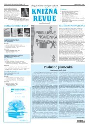 2008 / Ä. 22 - LiterÃ¡rne informaÄnÃ© centrum