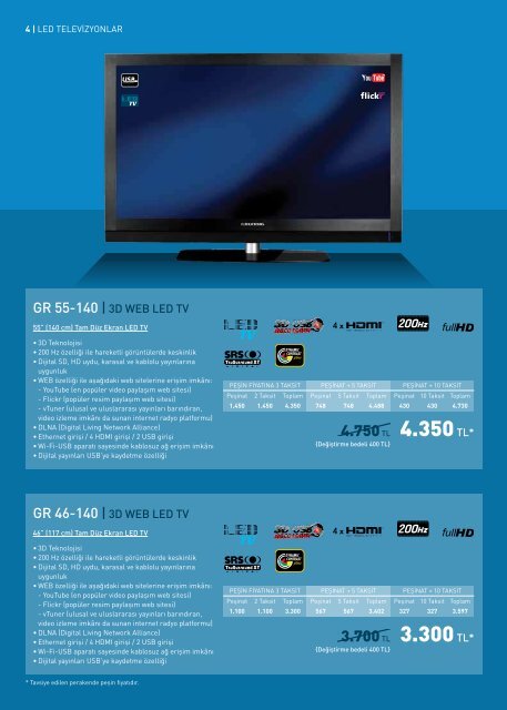 Grundig 3D LED TV ile yeni bir boyuta geçin.