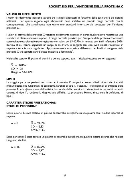 [Protein C antigen rocket]. - AgentÃºra Harmony vos