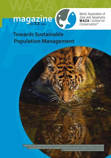 Towards Sustainable Population Management - Waza