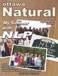 September 2010 issue - Ottawa Natural