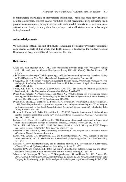 1 Spatial Modelling of the Terrestrial Environment - Georeferencial