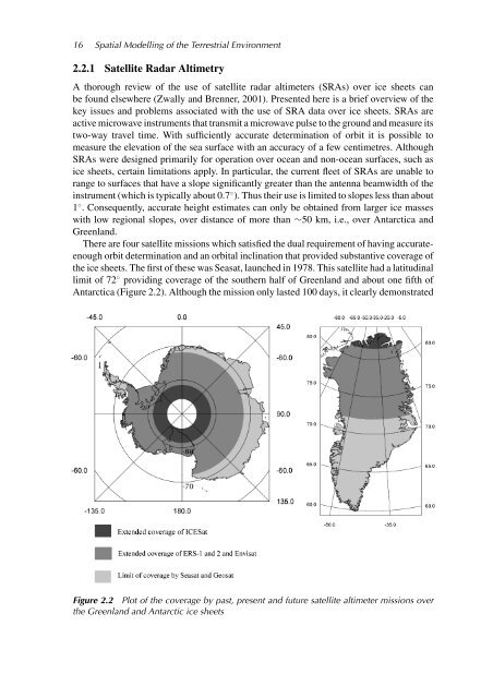 1 Spatial Modelling of the Terrestrial Environment - Georeferencial