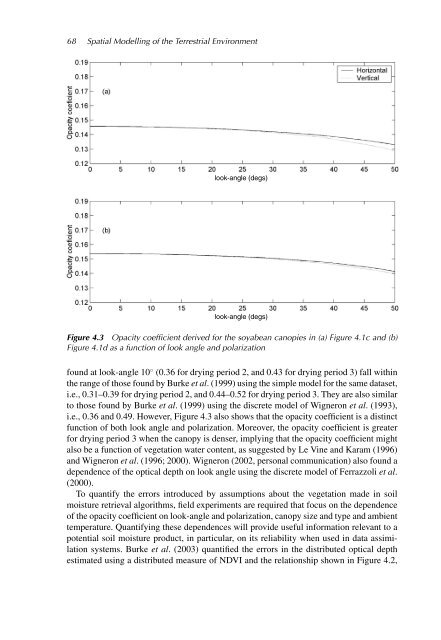 1 Spatial Modelling of the Terrestrial Environment - Georeferencial