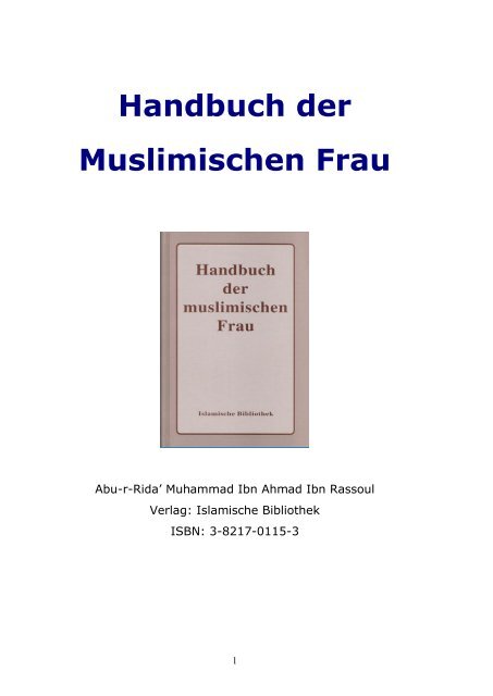 Handbuch der Muslimischen Frau - Way to Allah