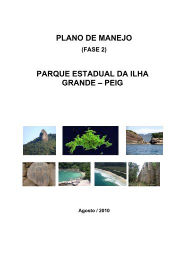 plano de manejo parque estadual da ilha grande - Georeferencial