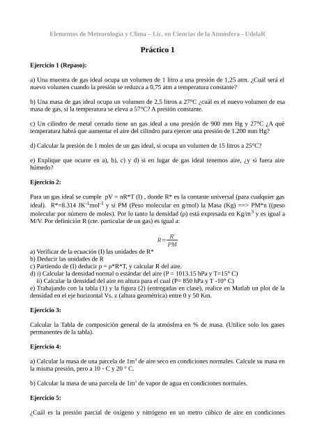 Práctico 1 - Unidad de Ciencias de la Atmósfera