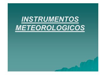 Instrumentos Meteorologicos.pdf - Unidad de Ciencias de la Atmósfera