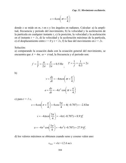 CapÃ­tulo 11. Movimiento Oscilatorio - DGEO