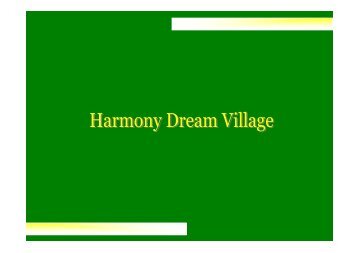 Harmony Dream Village - Sunshine Estates