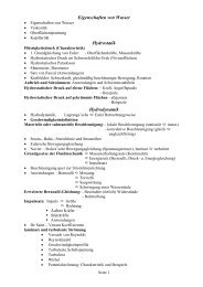 Wasser Hat Erstaunliche Eigenschaften