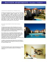 BAYVIEW APARTMENTS â Kusadasi TURKEY - Sunshine Estates