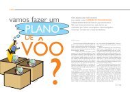 Vamos fazer um plano de voô? - Crescimentum