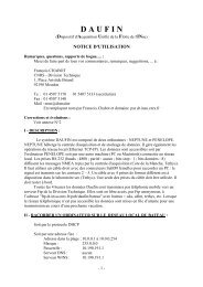 D A U F I N - Division Technique de l'INSU - CNRS