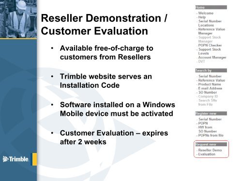 Trimble presentation - Cape Cod Commission