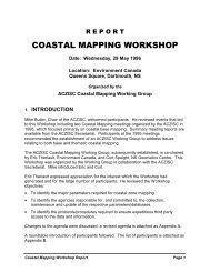 COASTAL MAPPING WORKSHOP - COINAtlantic