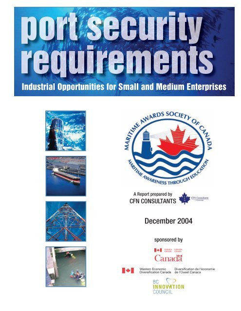 Port Security Requirements - Maritime Awards Society of Canada