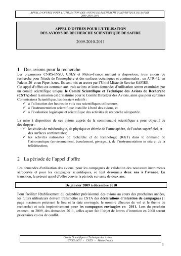 1 - Division Technique de l'INSU - CNRS