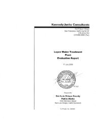 Lopez Water Treatment Plant Evaluation Report - SLOCountyWater ...