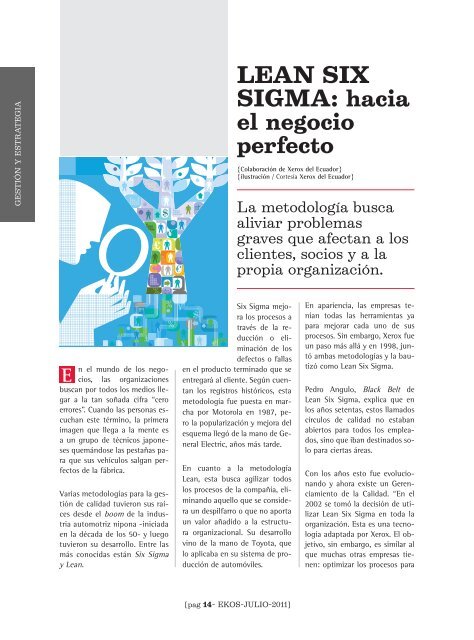 Descargar revista en .pdf - Ekos Negocios