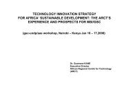 African Regional Centre for Technology (ARCT)