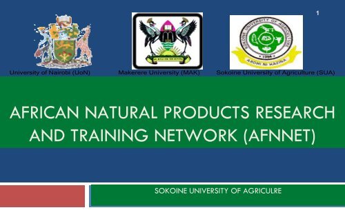 Overview of AFNNET at Sokoine University of Agriculture (SUA)