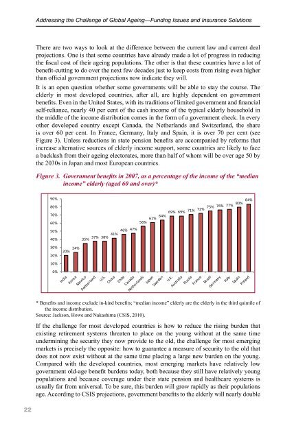 Addressing the Challenge of Global Ageingâ€”Funding Issues