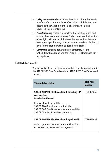 User manual - IEC Telecom