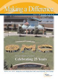 Celebrating 25 Years Celebrating 25 Years - Ocean Medical Center