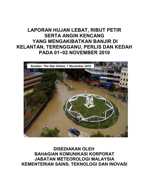 Laporan Hujan Lebat Yang Mengakibatkan Banjir Di Kelantan