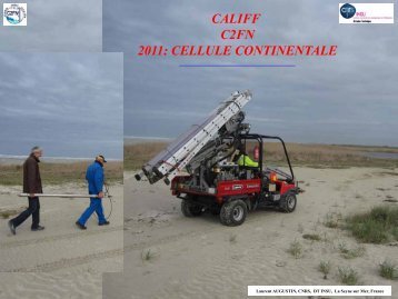 PrÃ©sentation du forage-carottage continental - C2FN - CNRS