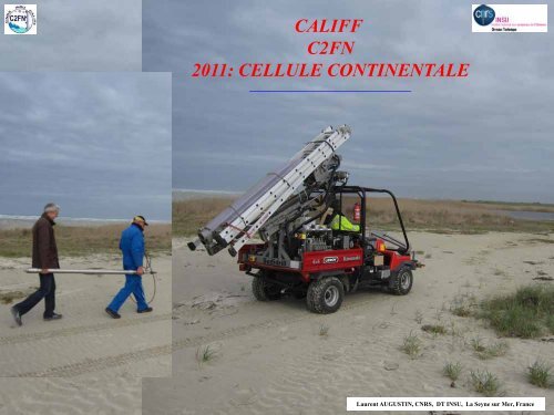PrÃ©sentation du forage-carottage continental - C2FN - CNRS