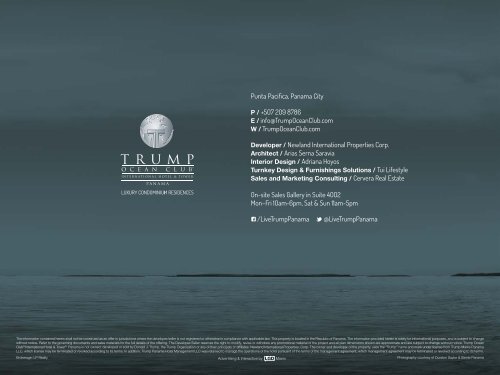 brochure pdf (5.2 mb) - Trump Ocean Club
