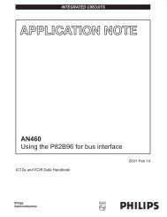 AN460 Using the P82B96 for bus interface