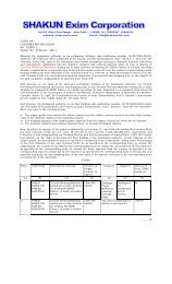 CUSTOMS NOTIFICATION No. 10/2011 Dated 16th ... - MCHAA