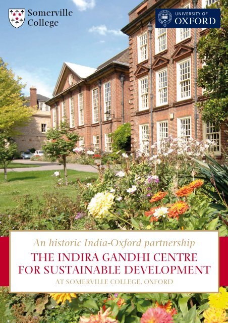 The InDIRA GAnDhI CenTRe fOR SUSTAInAble DevelOpmenT India