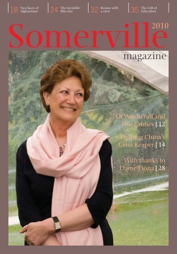 magazine - Somerville College - University of Oxford