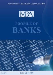 MBA Profile of Banks 2013 Edition - Mauritius Bankers Association ...
