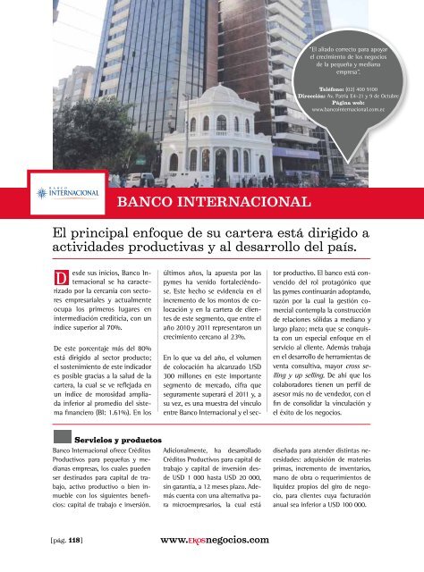 Descargar revista - Ekos Negocios