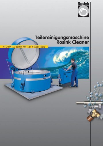 Teilereinigungsmaschine Rosink Cleaner