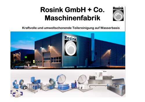 Rosink GmbH + Co. Maschinenfabrik