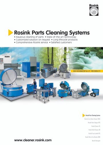 Rosink Parts Cleaning Systems